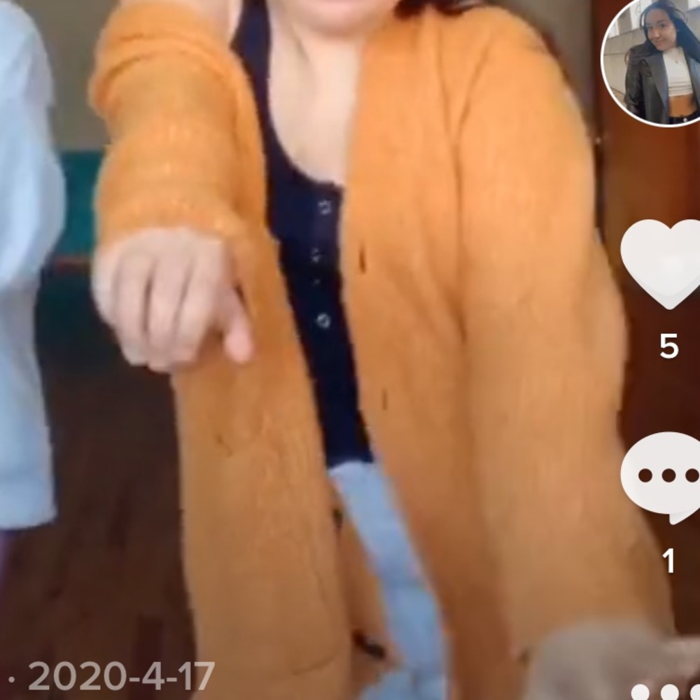American Eagle Burnt Orange Cardigan